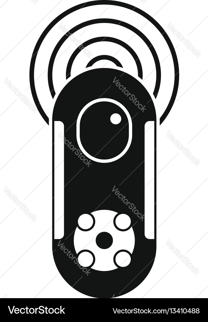 Game joystick icon simple style Vector Image