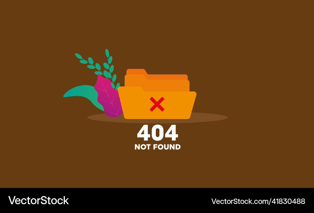 No data empty concept Vector Image