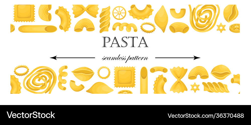 Seamless pattern with different types Seamless pattern with different types vector image