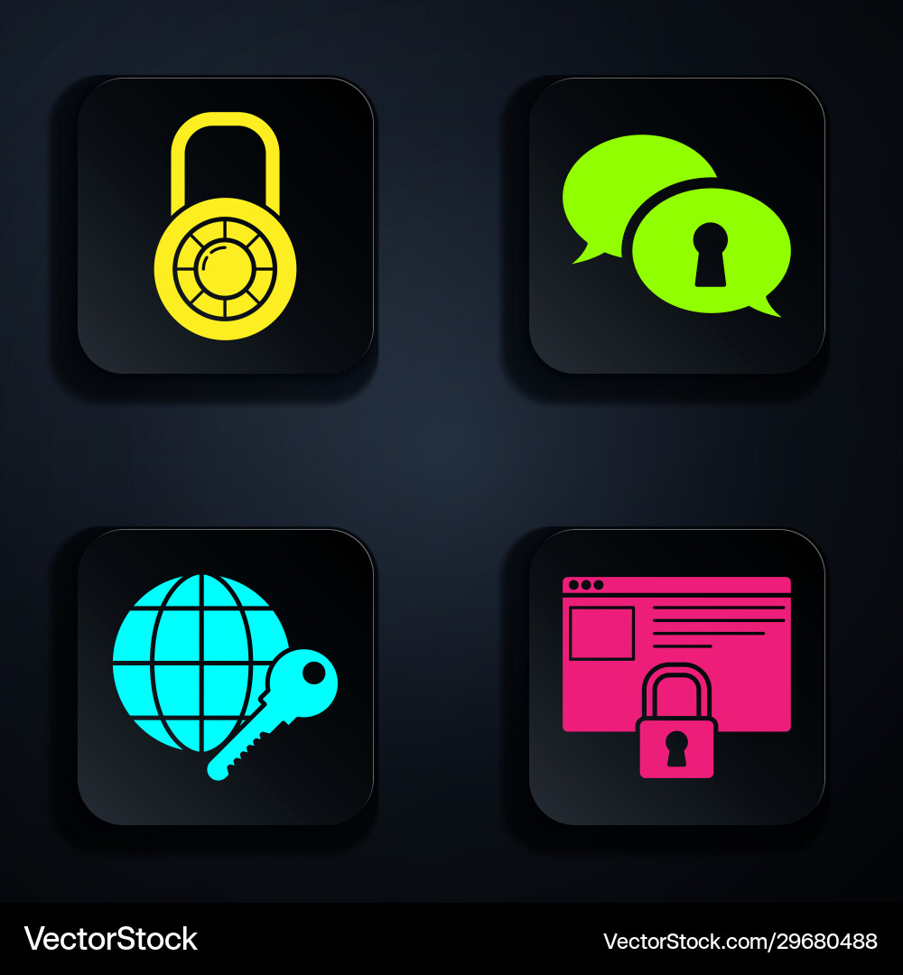 Set secure your site with https ssl safe vector image