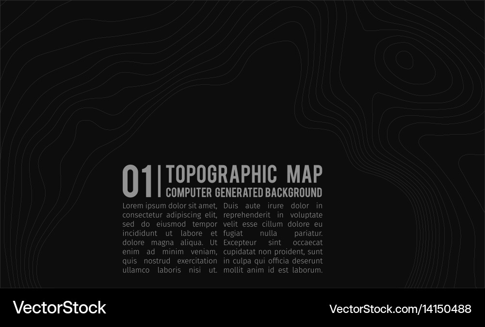 Topographic map background with space for copy Topographic map background with space for copy vector image