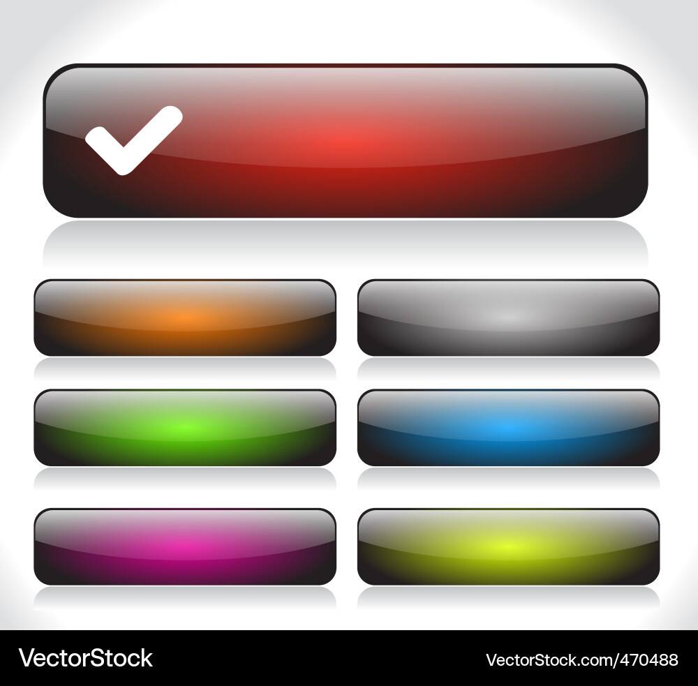 Webiste template icons Vector Image