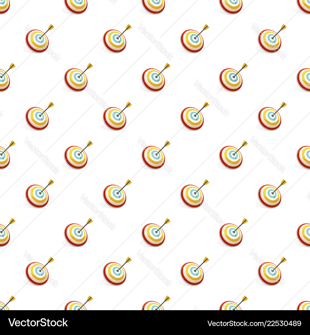 Arrow in target pattern seamless Arrow in target pattern seamless vector image