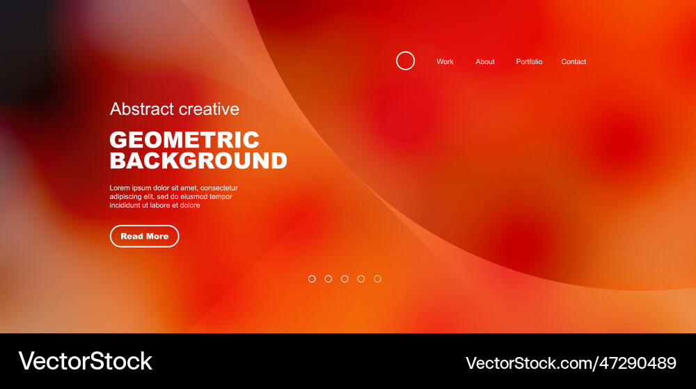 Bright fluid gradient circles abstract background Bright fluid gradient circles abstract background vector image