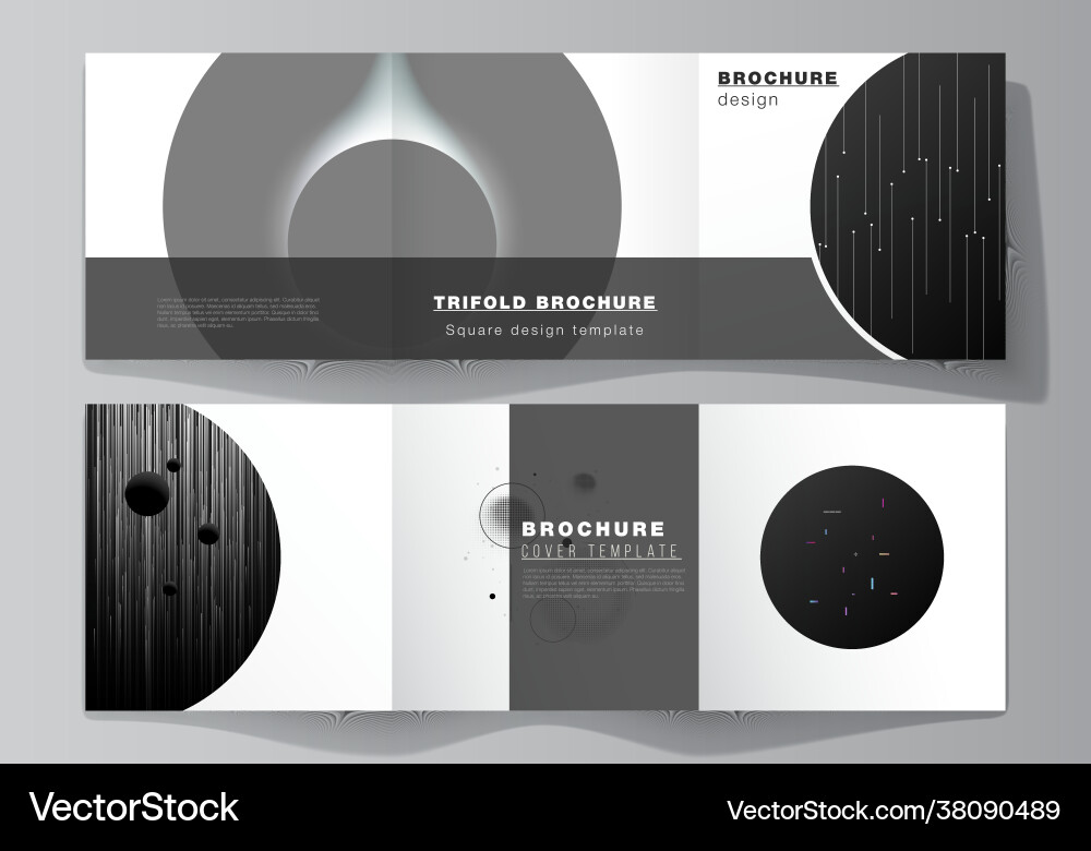 Layout square format covers design Layout square format covers design Vector Image