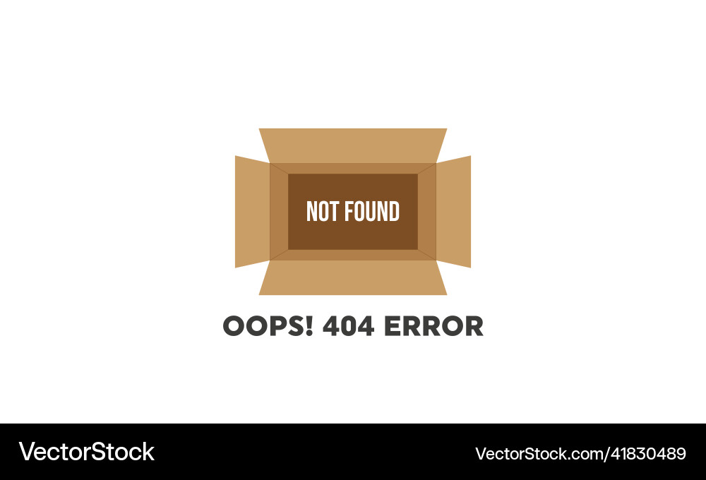 No data empty concept No data empty concept Vector Image