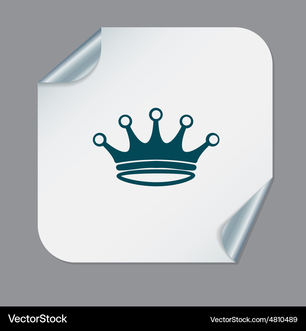 Royal Crown Icon Vector Image
