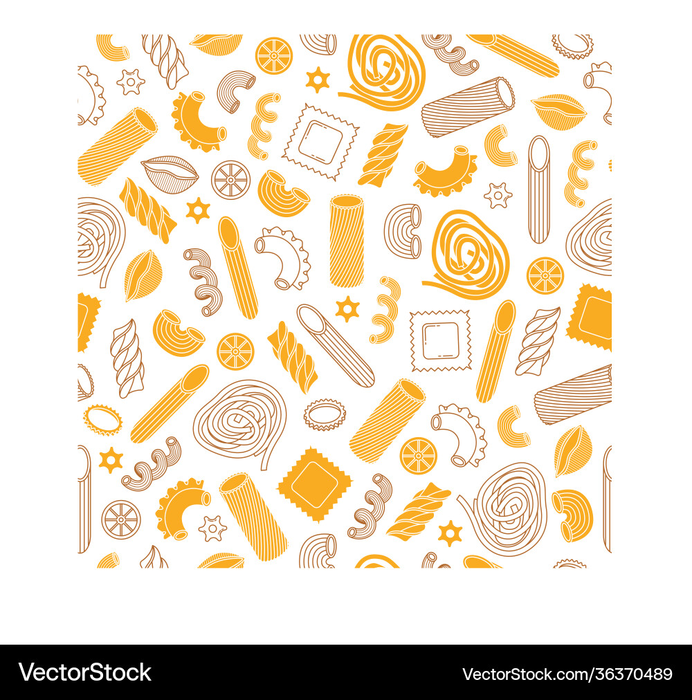 Seamless pattern with different types Seamless pattern with different types vector image