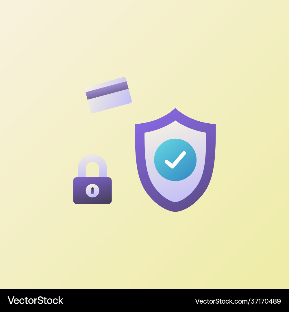 Security icons set collection with smooth style Security icons set collection with smooth style vector image