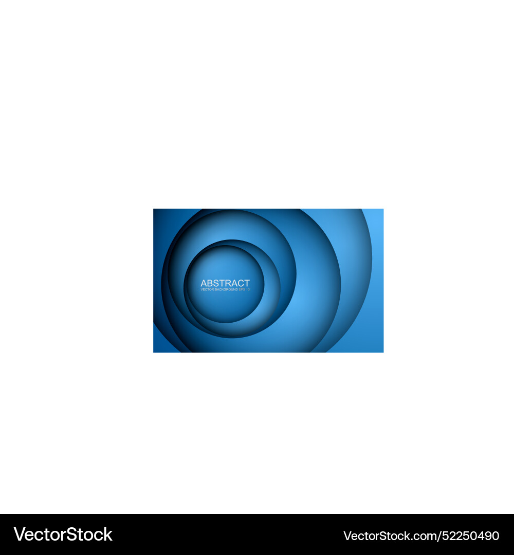 Gradient background abstract circle papercut Gradient background abstract circle papercut vector image