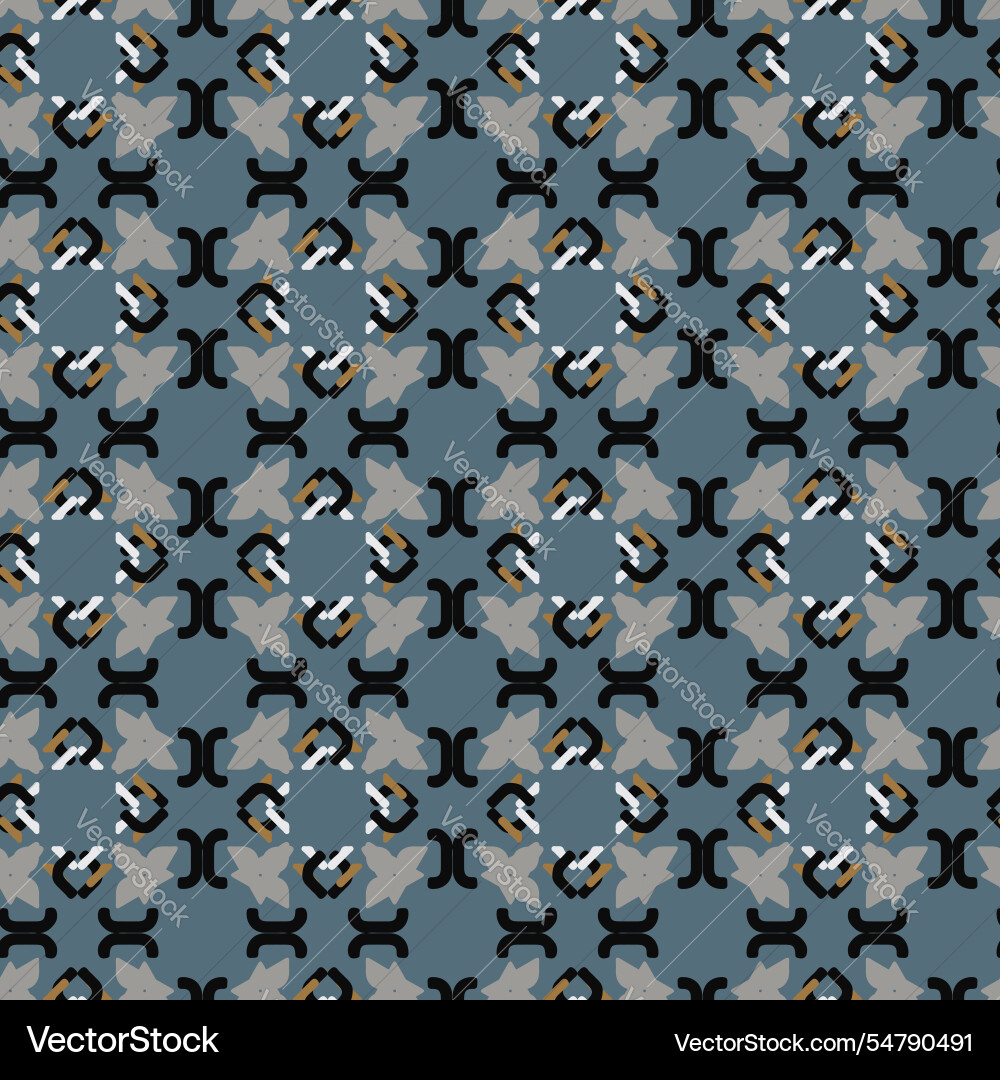 Abstract geometric pattern textile printing web vector image