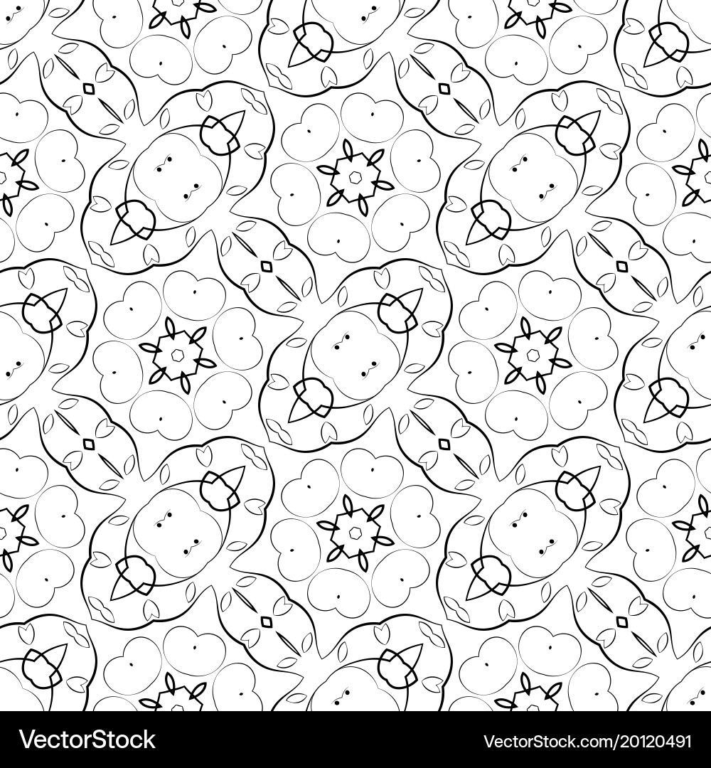 Seamless pattern Vector Image