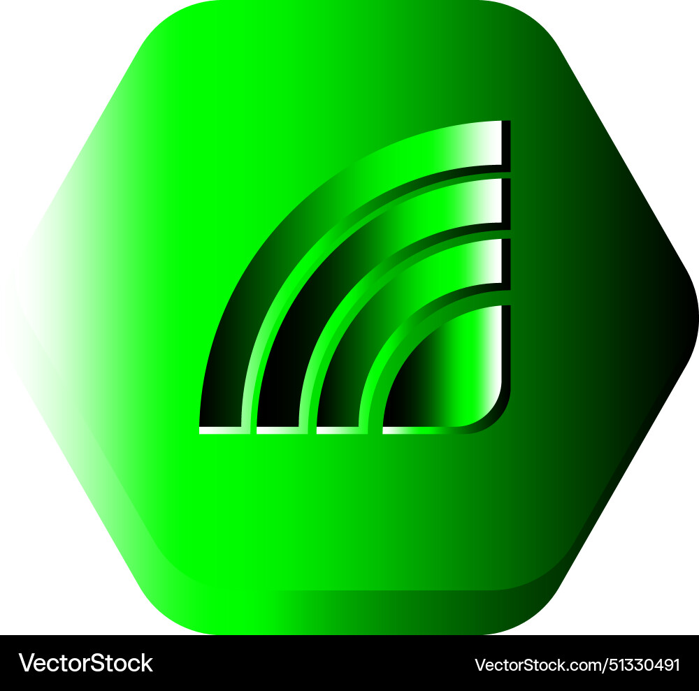 Wifi icon symbol signal network connected vector image