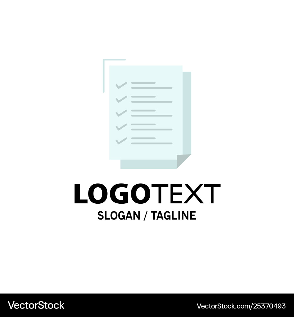 Checklist to do list work task notepad business Checklist to do list work task notepad business vector image
