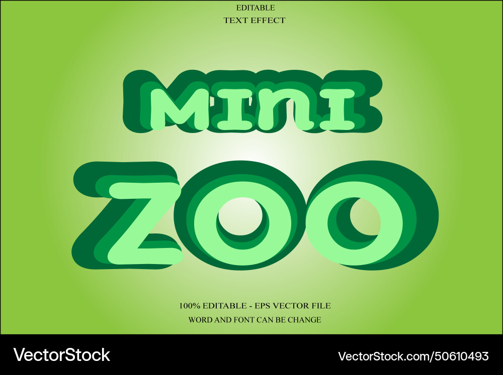 Editable text effect emboss style Editable text effect emboss style Vector Image