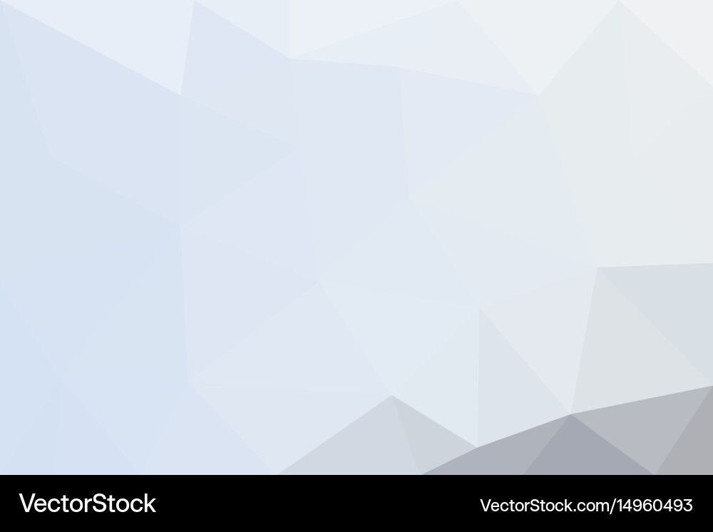 Light-colored background in low poly style vector image