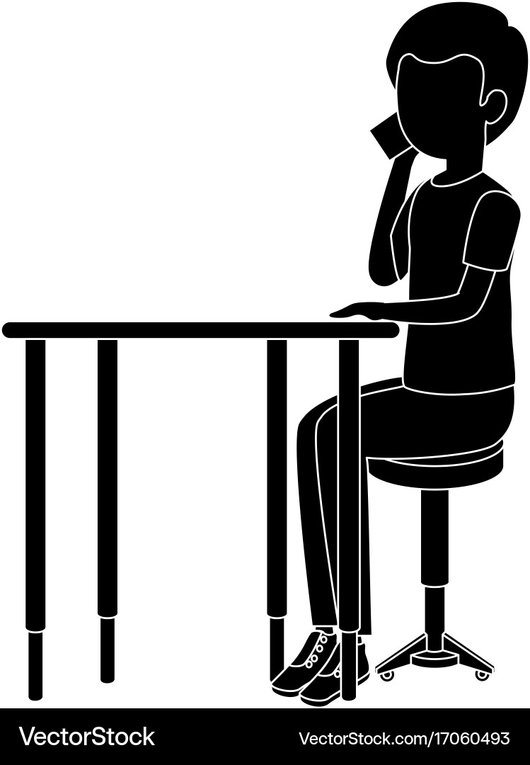Man using a smartphone icon Vector Image