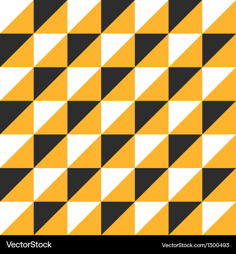 Triangle pattern vector image