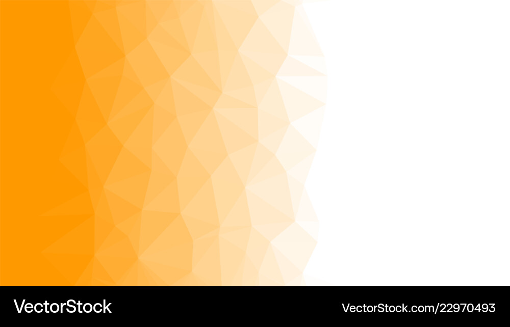 Yellow triangular low poly mosaic abstract Yellow triangular low poly mosaic abstract vector image