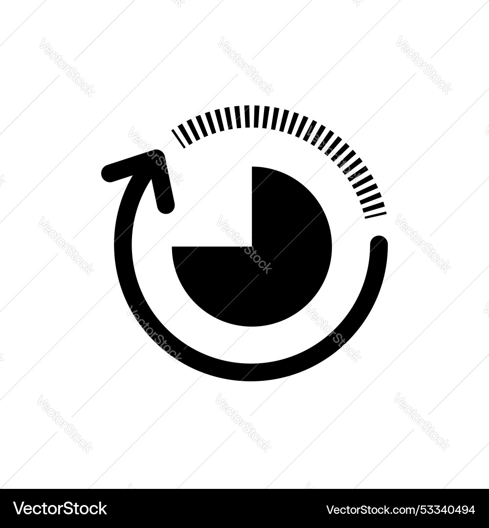 Less time icon set reduce clock hourglass and low Less time icon set reduce clock hourglass and low vector image
