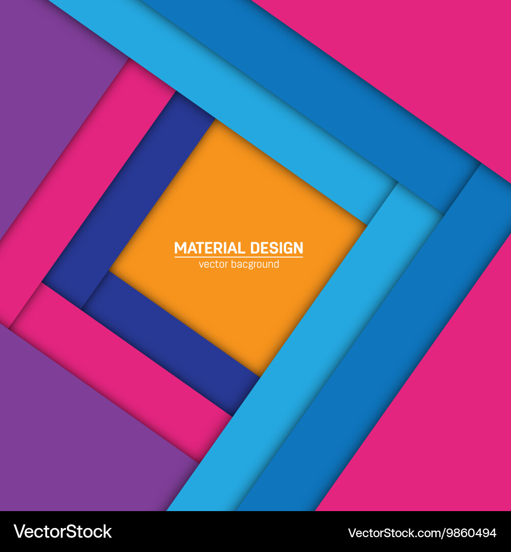 Material design background abstract vector image