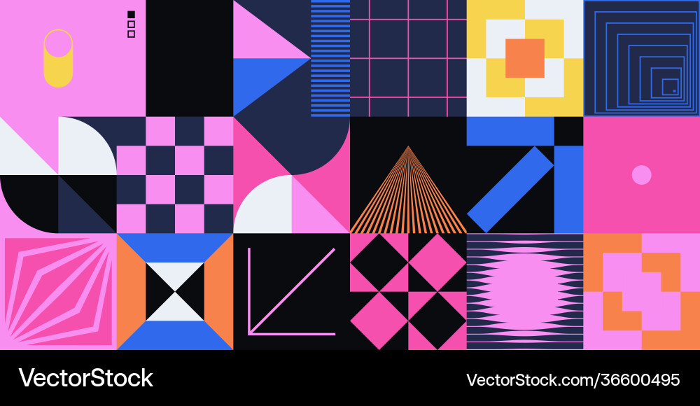 Computer technology abstract geometric pattern Computer technology abstract geometric pattern vector image