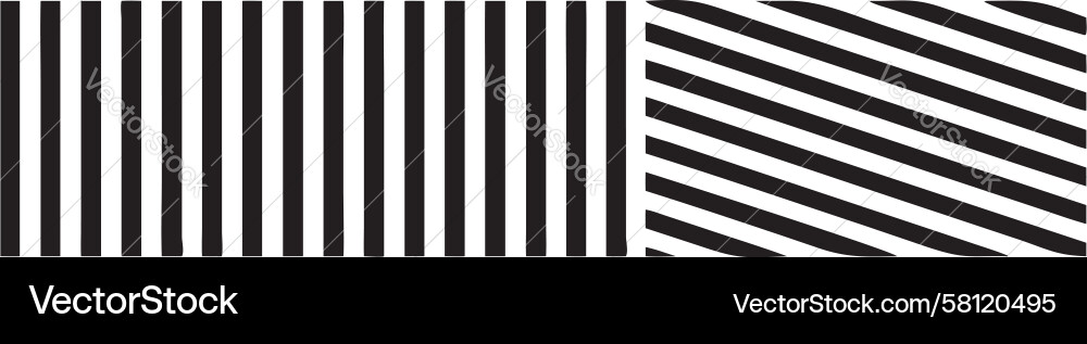 Parallel Barcode Strip Pattern Vector Image