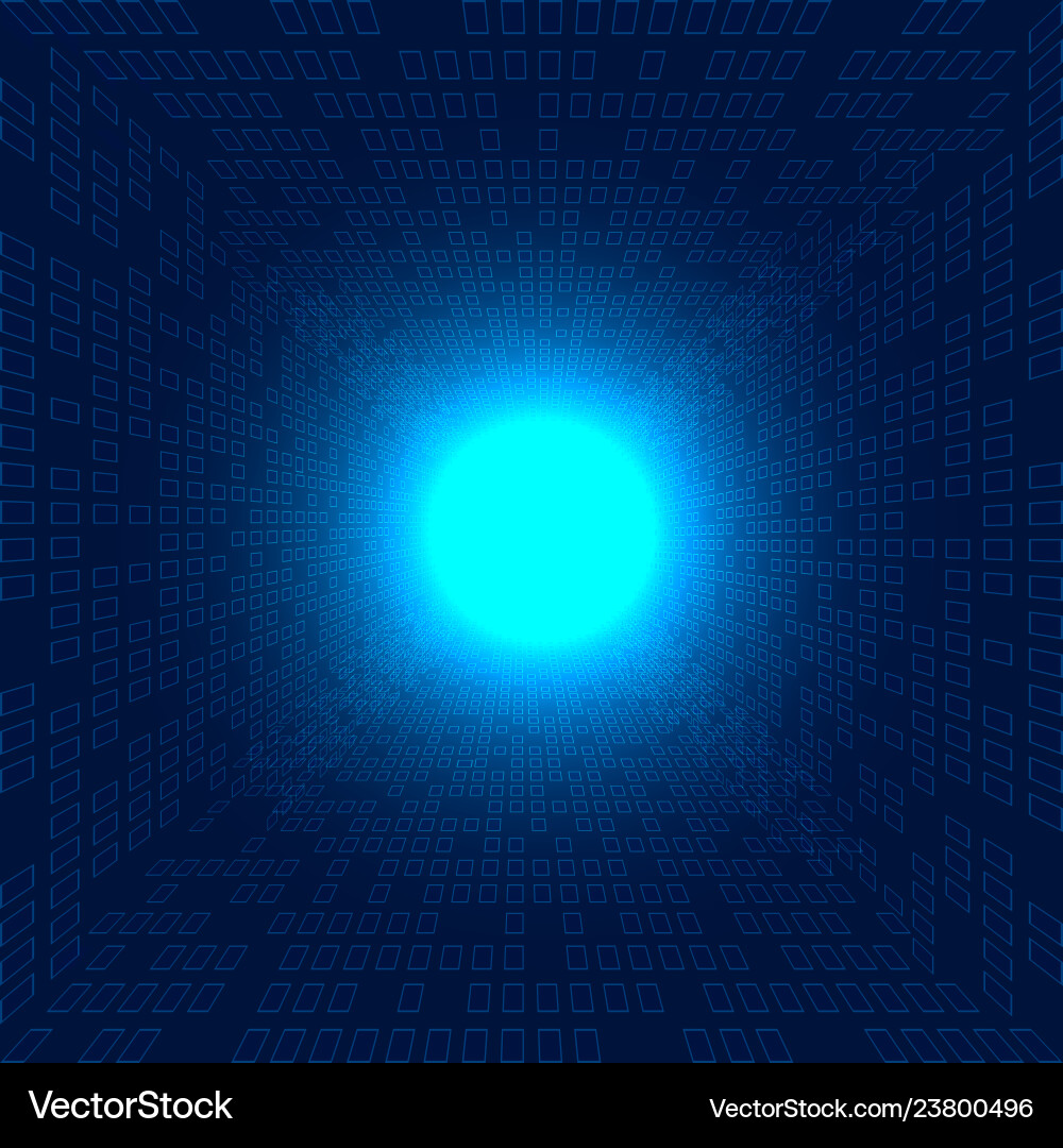 Abstract big data squares pattern futuristic Abstract big data squares pattern futuristic Vector Image