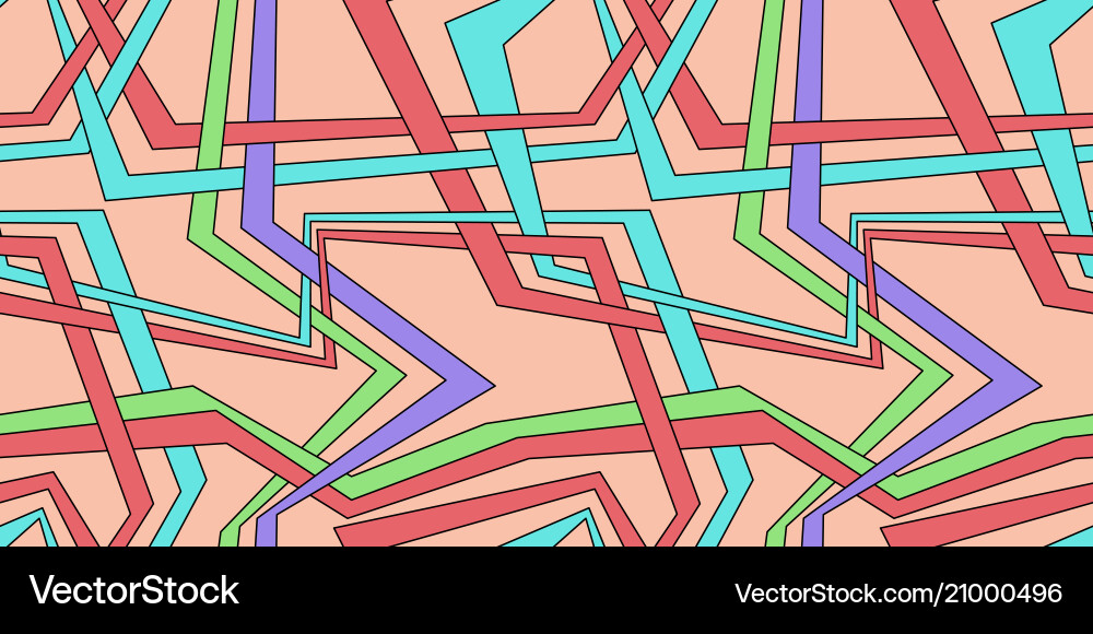 Abstract colored background with parallel lines vector image