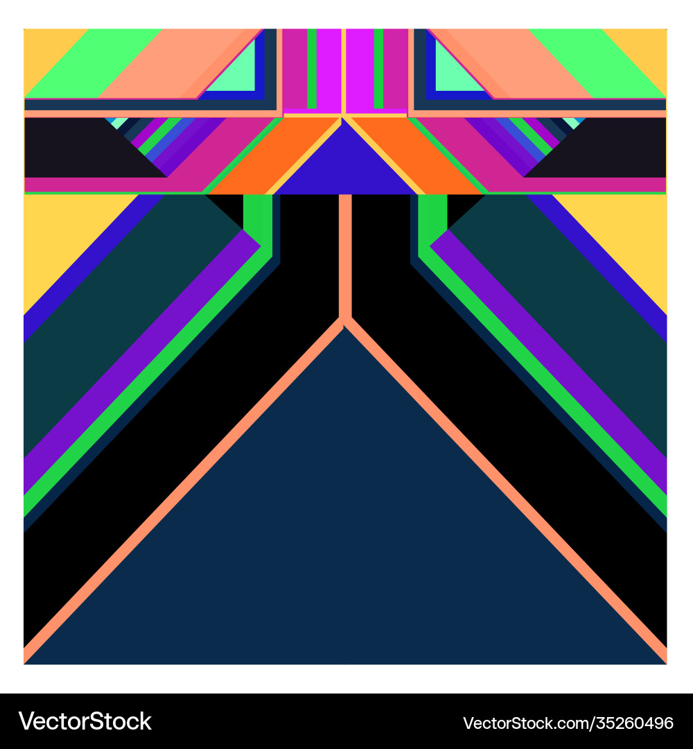 Colorful geometric and curve background pattern Colorful geometric and curve background pattern Vector Image