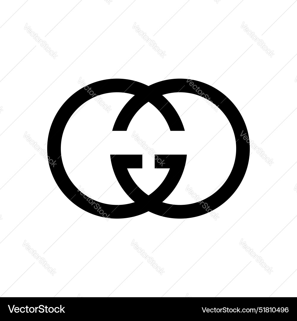 Gucci Mode Marke Logo Vektorbild