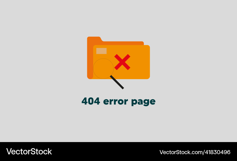 No data empty concept vector image