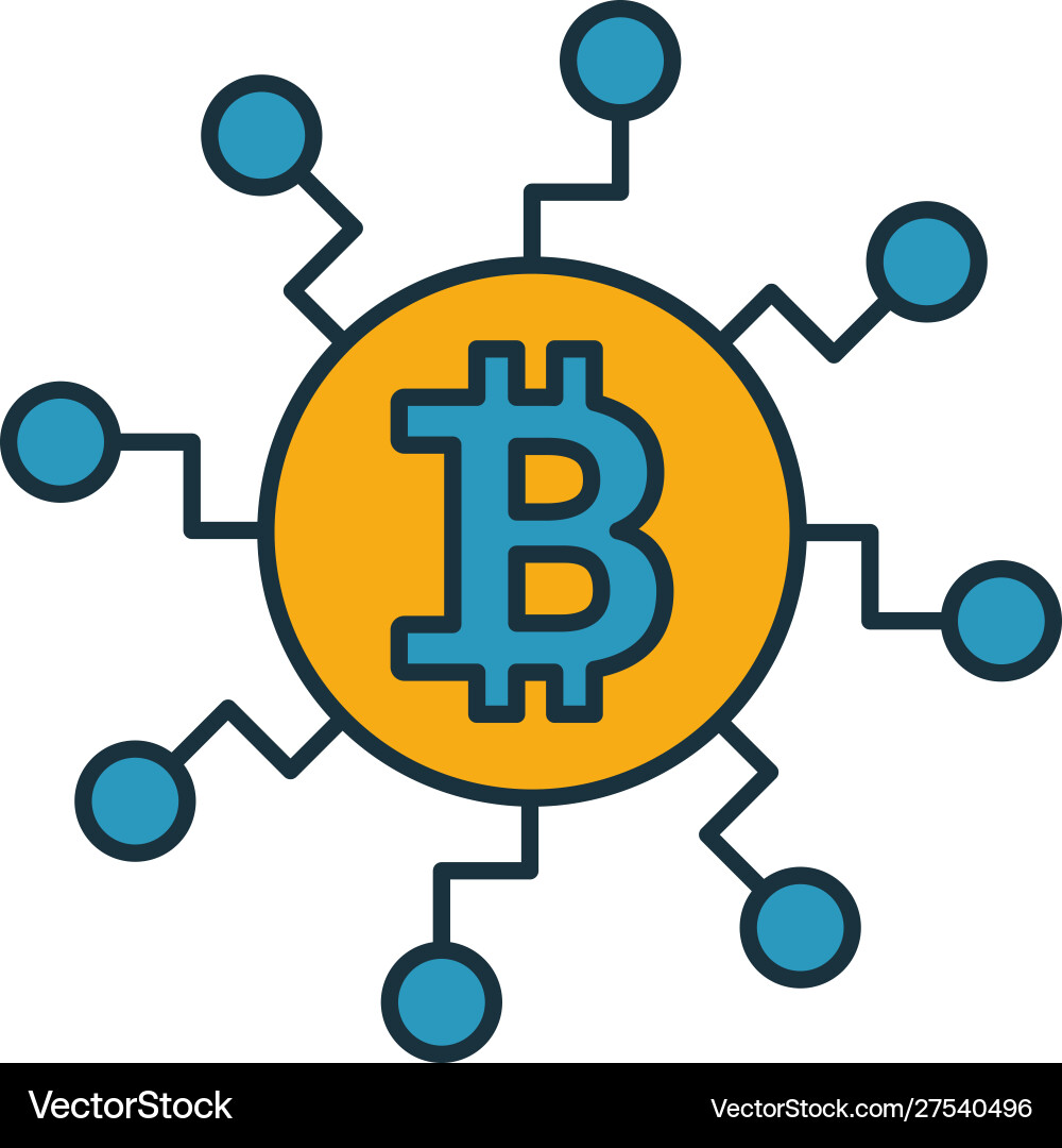 Node-Symbol setzt vier Elemente in verschiedenen Stilen Node-Symbol setzt vier Elemente in verschiedenen Stilen vektorbild