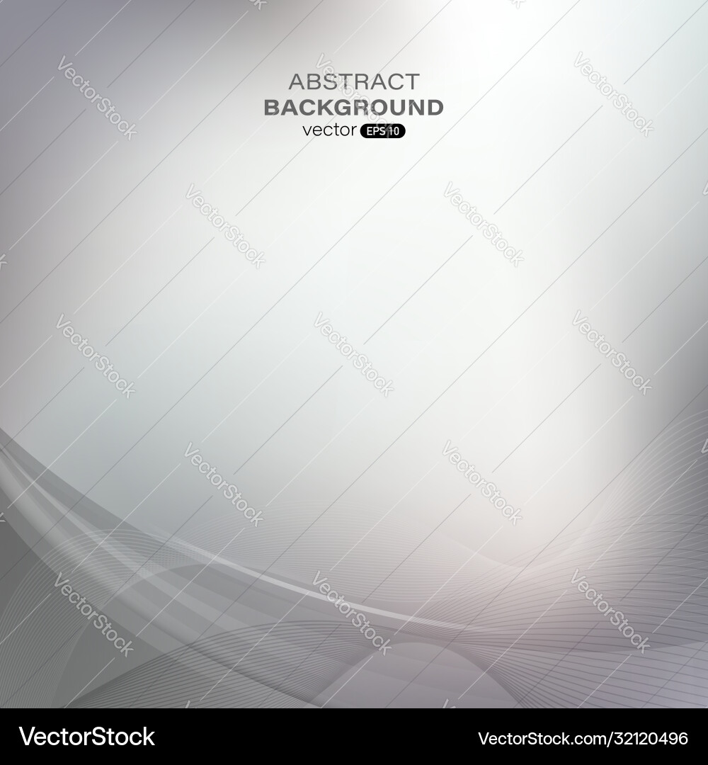 Wave lines abstract background Vector Image