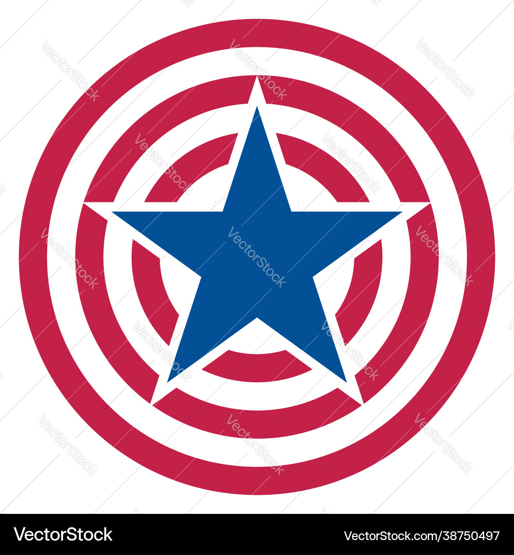 American Star Symbol Zeichen Emblem Logo Symbol American Star Symbol Zeichen Emblem Logo Symbol vektorbild