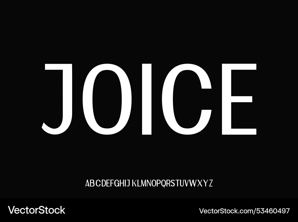 Display alphabet font design suitable Display alphabet font design suitable vector image