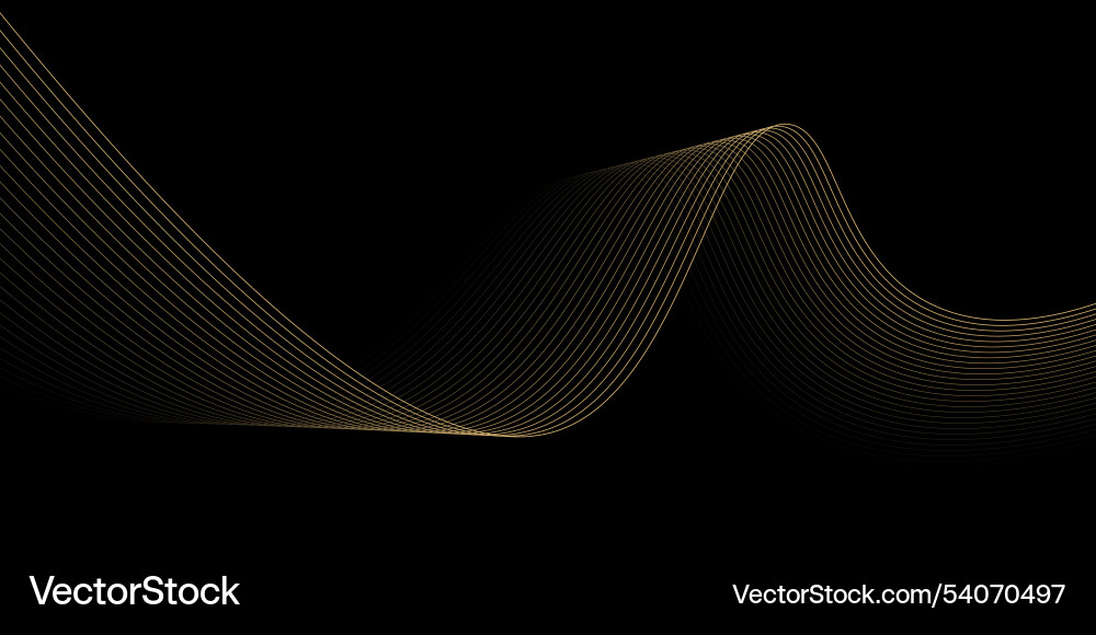 Elegant wave pattern in a dark background Elegant wave pattern in a dark background vector image