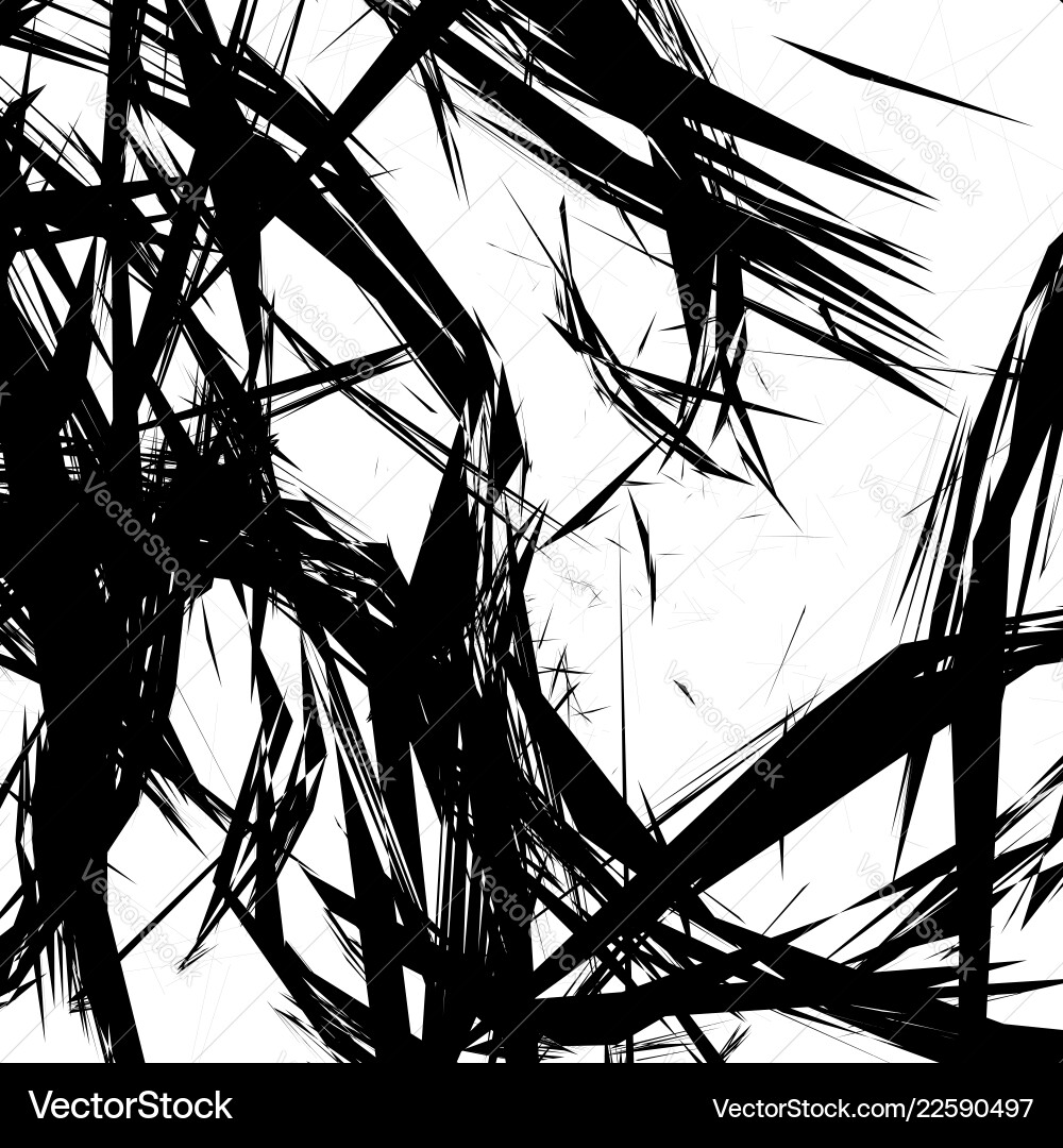 Geometric edgy shape pattern rough Vector Image