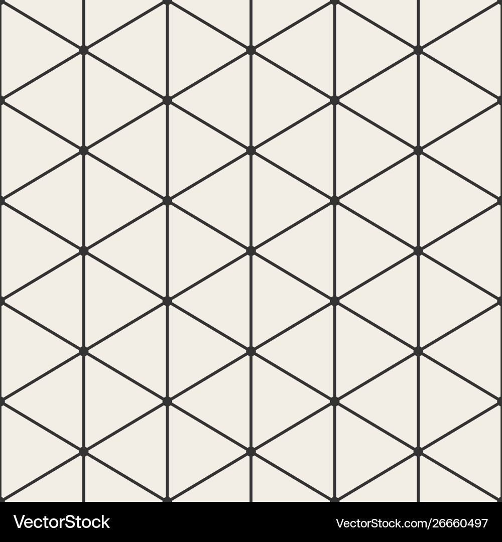Geometric Triangle Pattern - Minimalist vector image