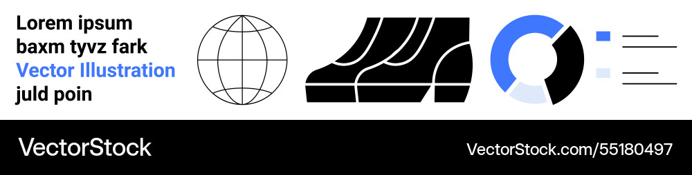 Global connection growth bar chart and progress Global connection growth bar chart and progress vector image