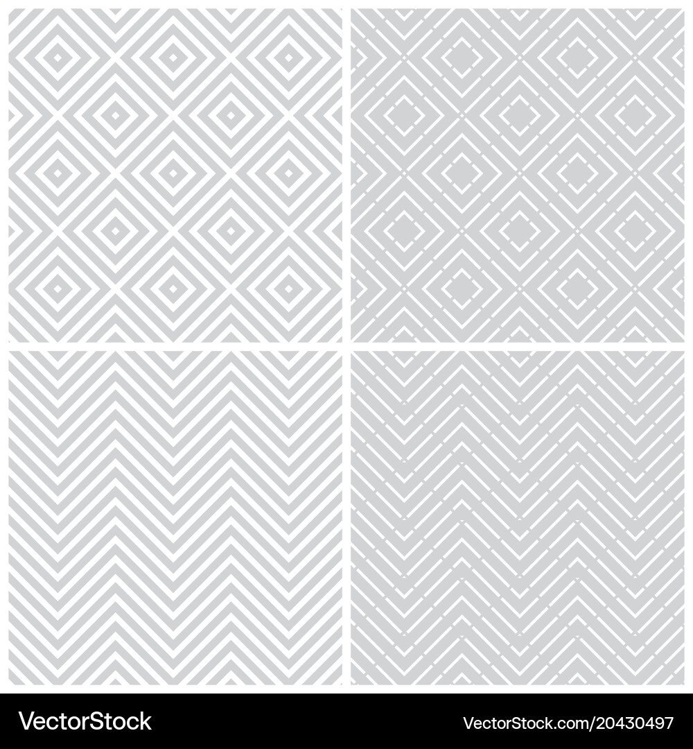 Seamless pattern set02 Vector Image