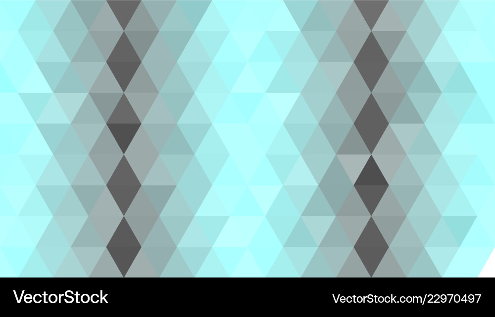 Triangular low poly mosaic abstract pattern Vector Image