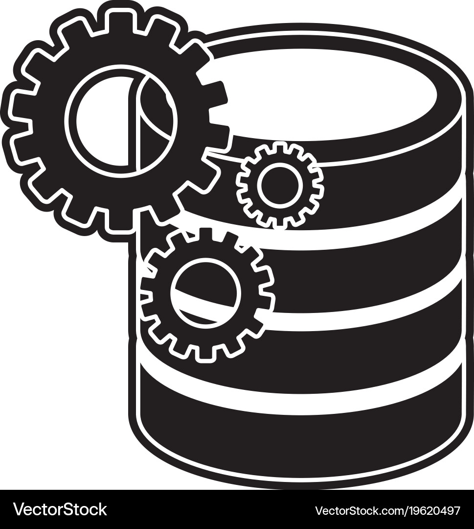 Web hosting design vector image