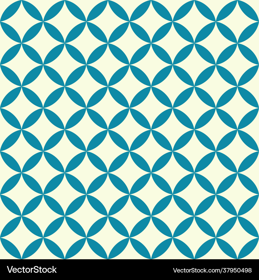 Abstract Geometric Pattern - Retro Style vector image