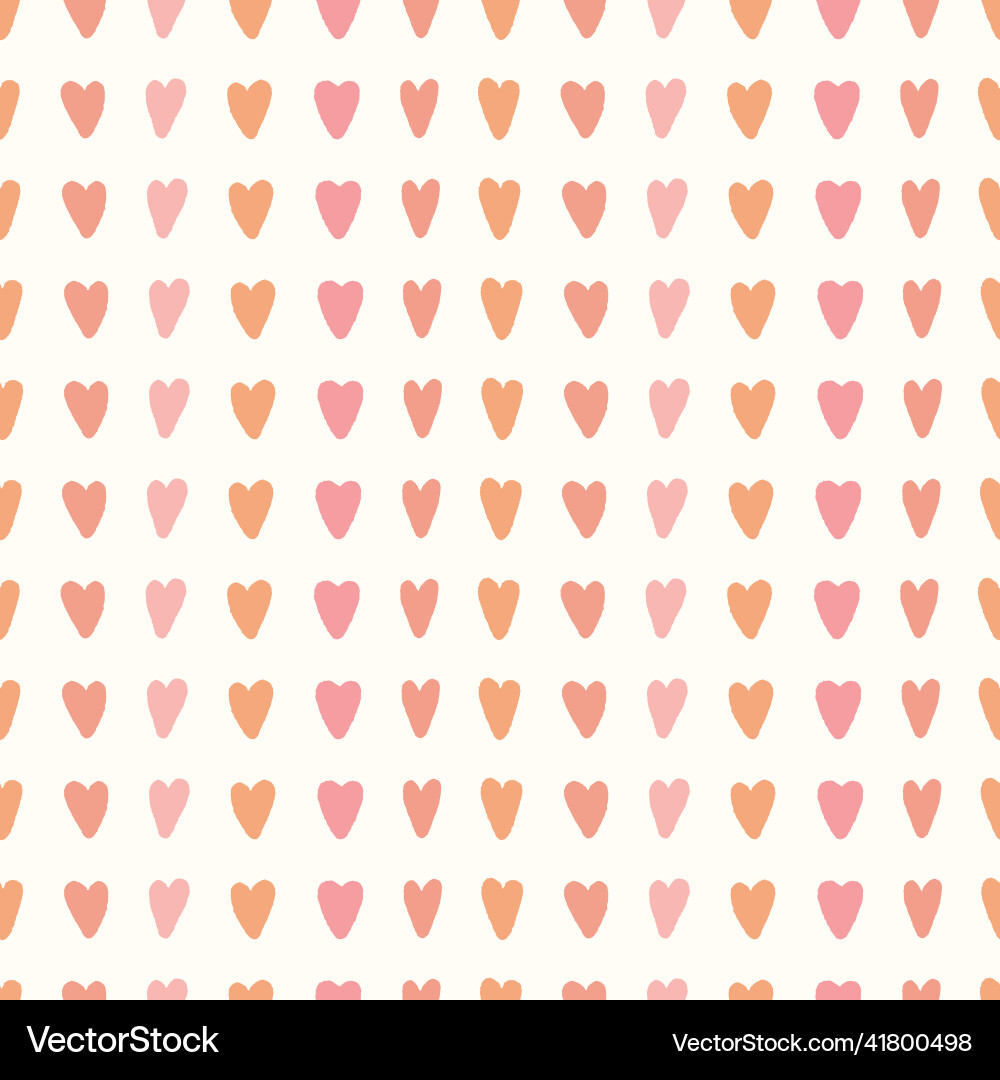 Heart background pattern seamless repeat Heart background pattern seamless repeat vector image
