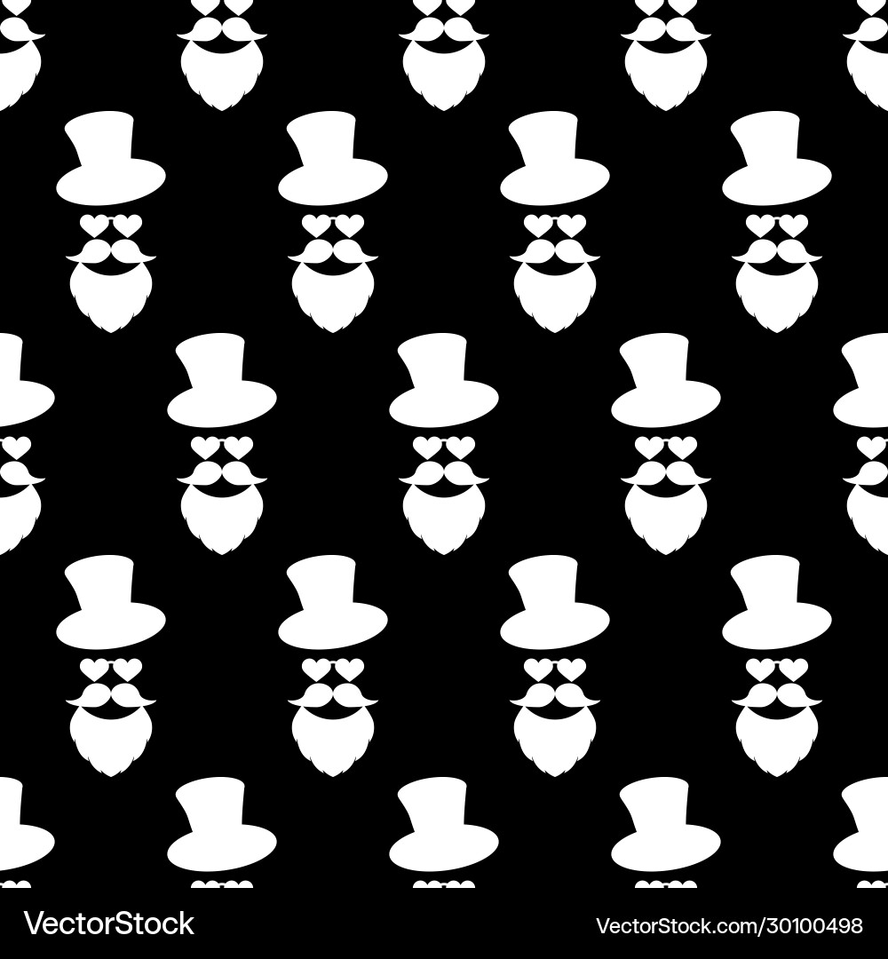 Seamless pattern for patrick s day with stylish Seamless pattern for patrick s day with stylish vector image
