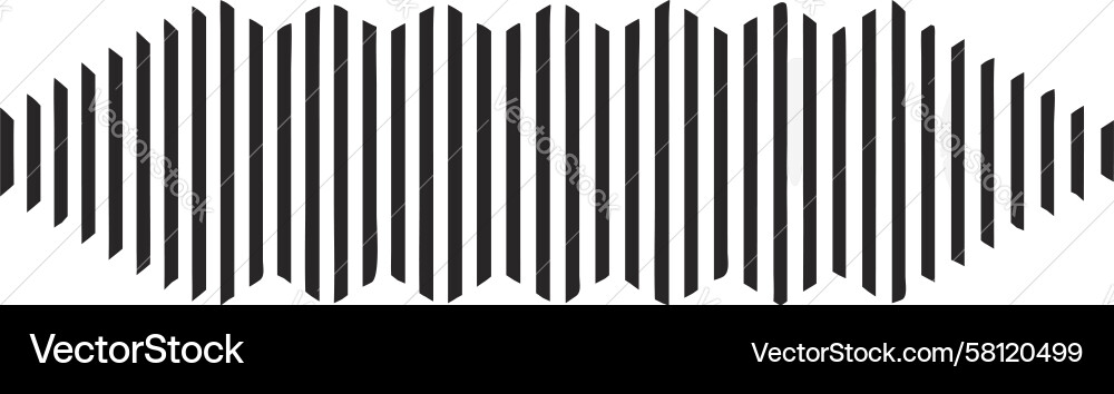 Dynamic Bar Pattern Vector Image
