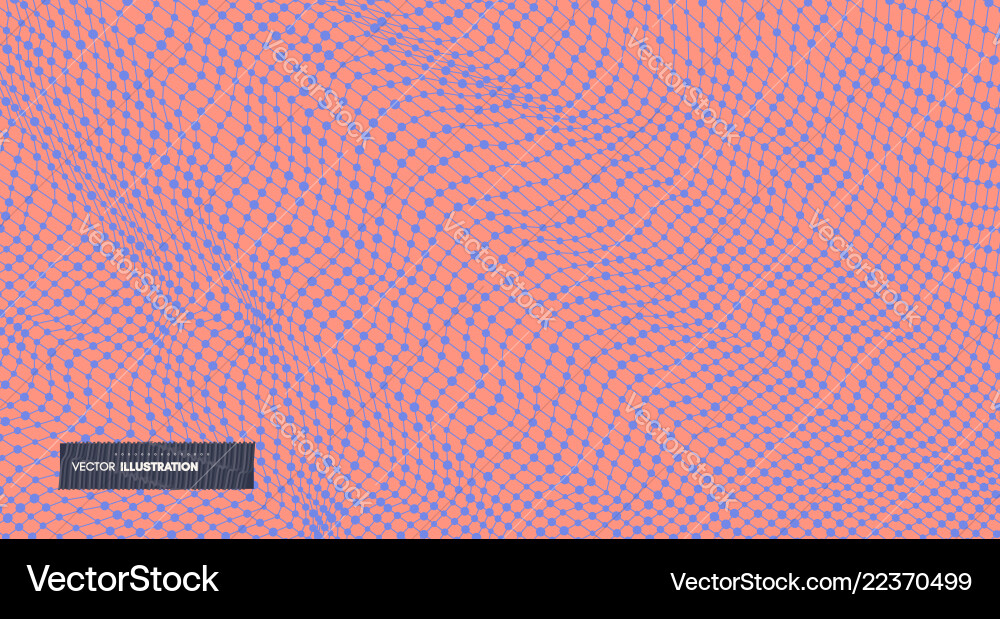 Lattice structure science or technology Vector Image