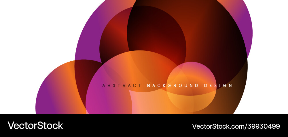 Trendy simple fluid color gradient abstract Vector Image