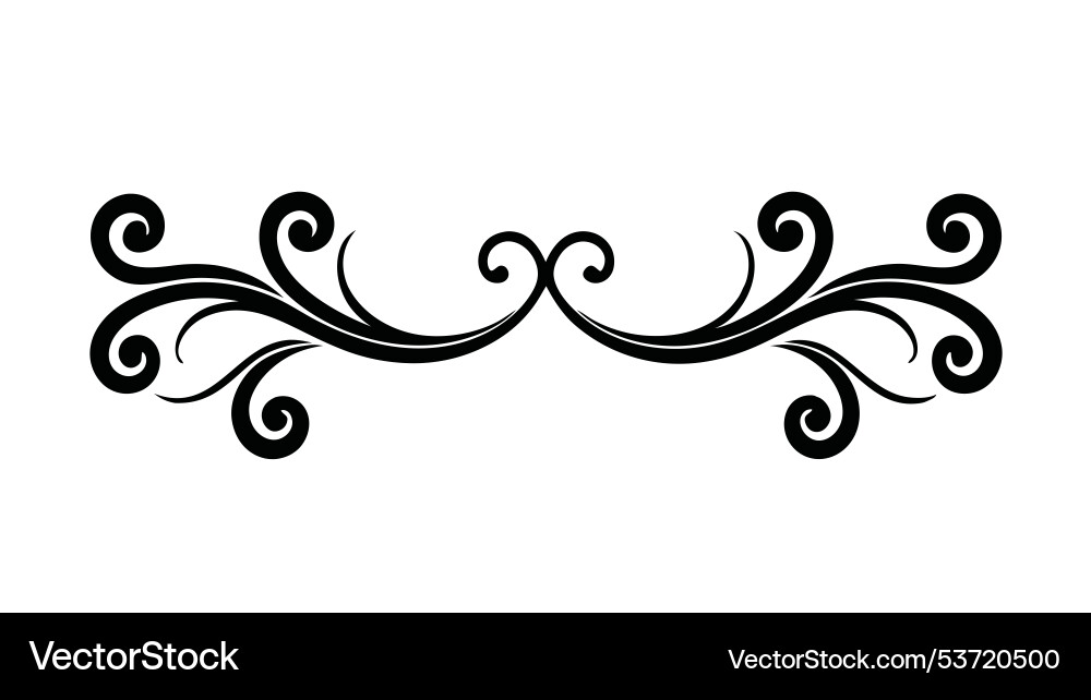 Abstract design featuring intricate swirls Vector Image
